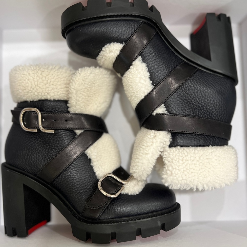 Christian Louboutin Pole Chic 70 Calf Boot